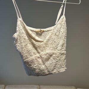 Easel Lace Camisole - Cream